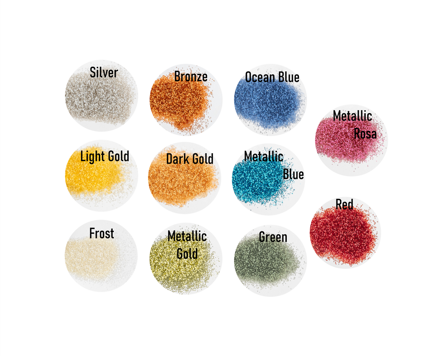 kit of 10 colors size M