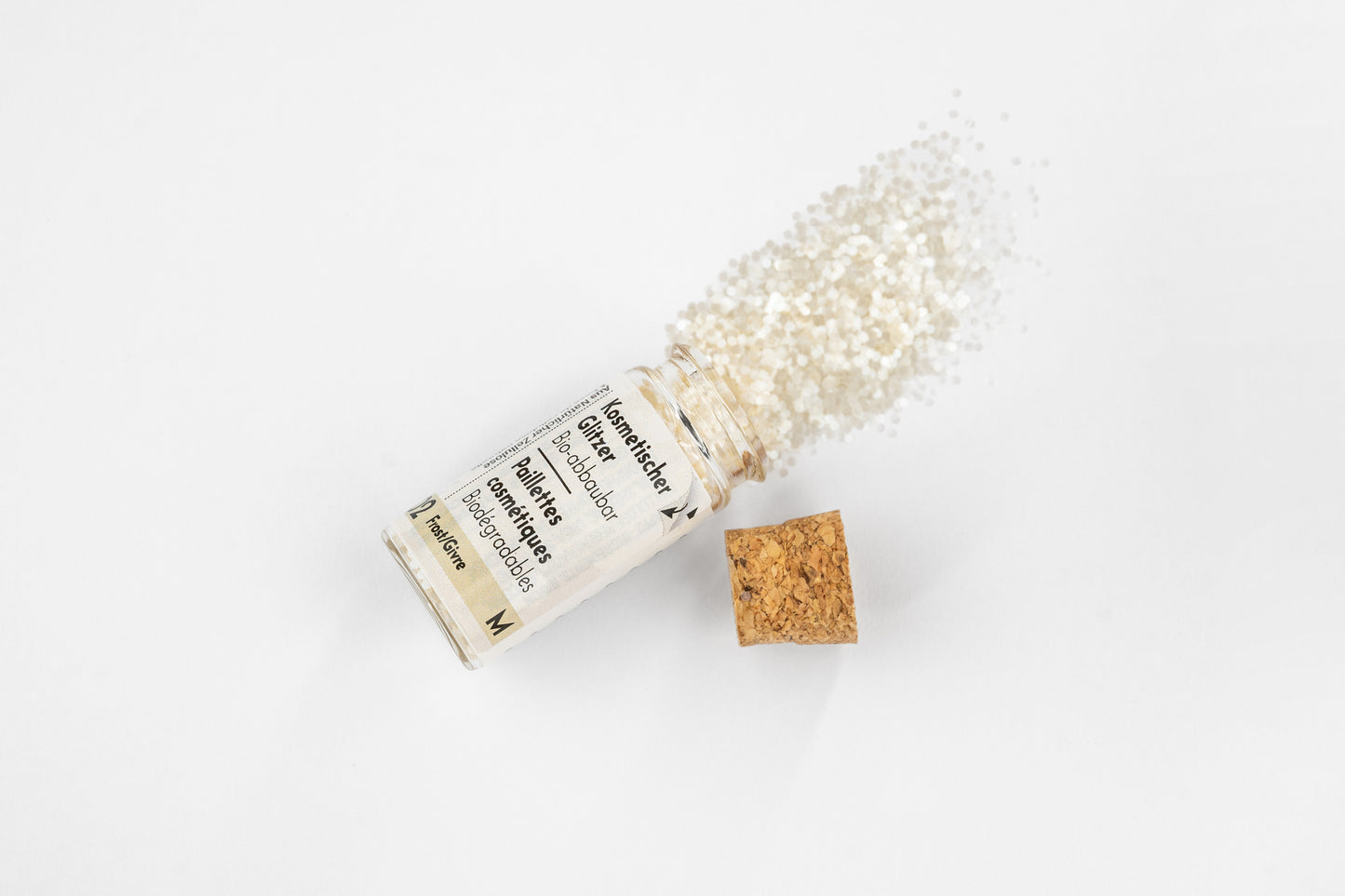 Eco Glitter Frost M-Bioabbaubarer Kosmetik Glitzer - Gesicht & Haar Make-up Schminkfarbe