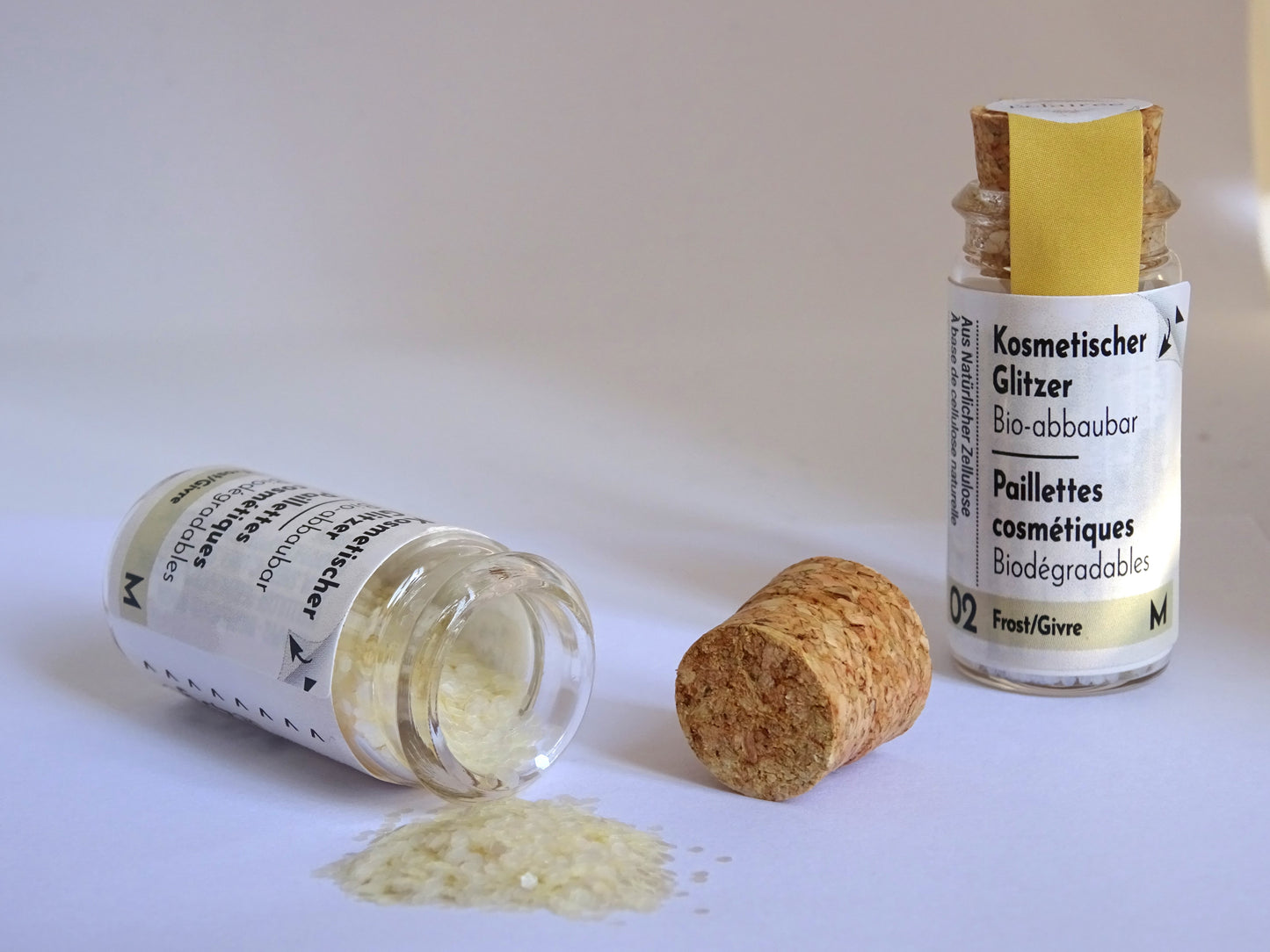 Eco Glitter Frost M-Bioabbaubarer Kosmetik Glitzer - Gesicht & Haar Make-up Schminkfarbe