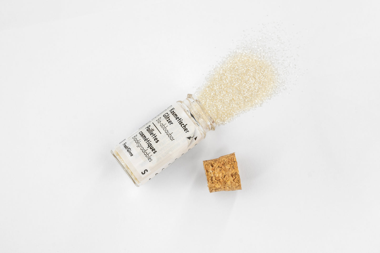 Eco Glitter Frost S-Bioabbaubarer Kosmetik Glitzer - Gesicht & Haar Make-up Schminkfarbe