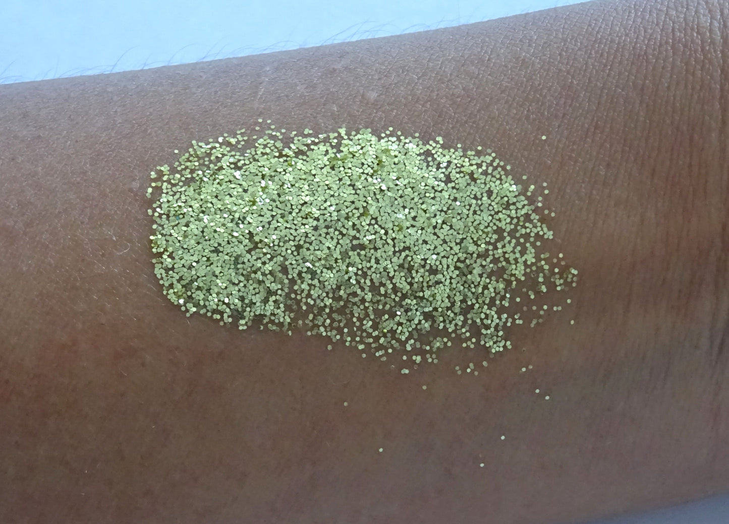 Eco Glitter Metallic Gold S-Bioabbaubarer Kosmetik Glitzer - Gesicht & Haar Make-up Schminkfarbe
