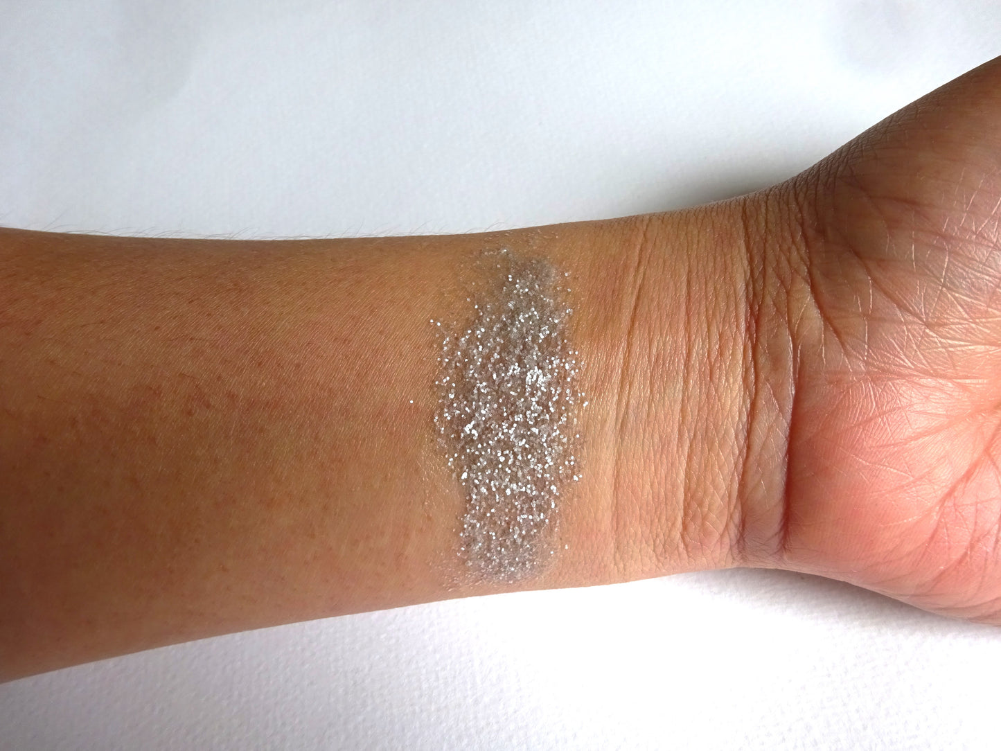 Eco Glitter Silver S-Bioabbaubarer Kosmetik Glitzer - Gesicht & Haar Make-up Schminkfarbe