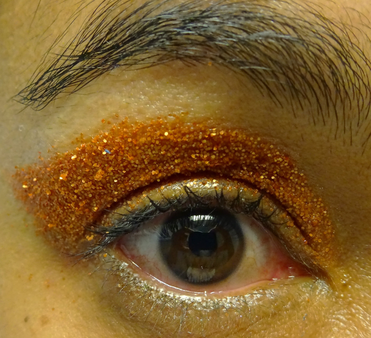 Try-on Eco Glitter Bronze S