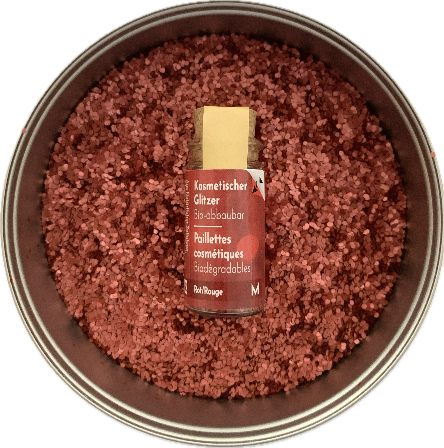 Eco Glitter Red M