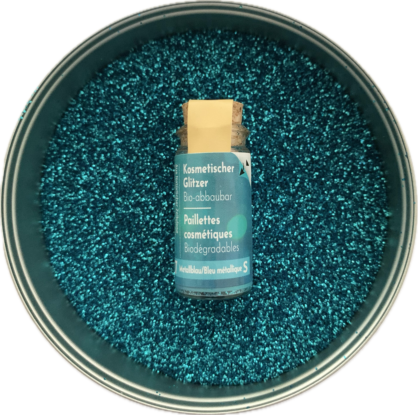 Eco Glitter Metallic Blue S