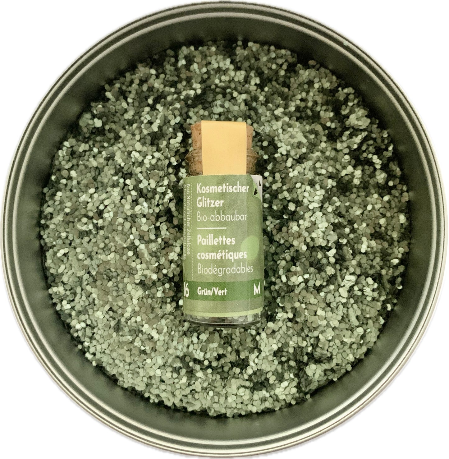 Eco Glitter Green M